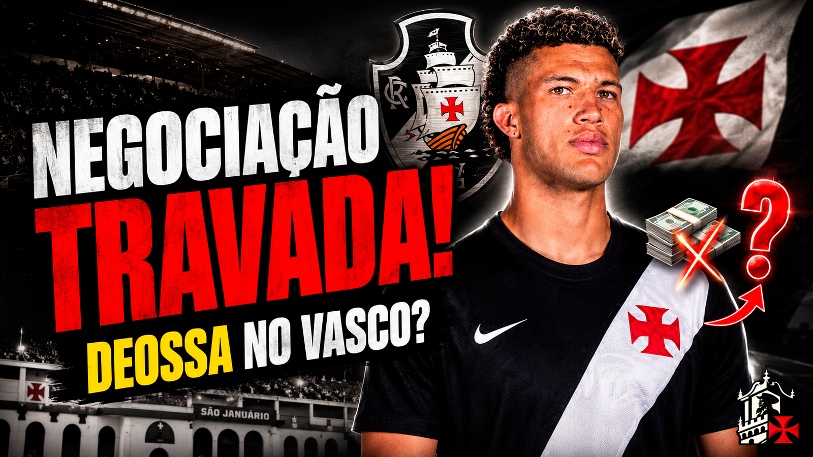 A negociação por Deossa e a reconfiguração do meio-campo do Vasco