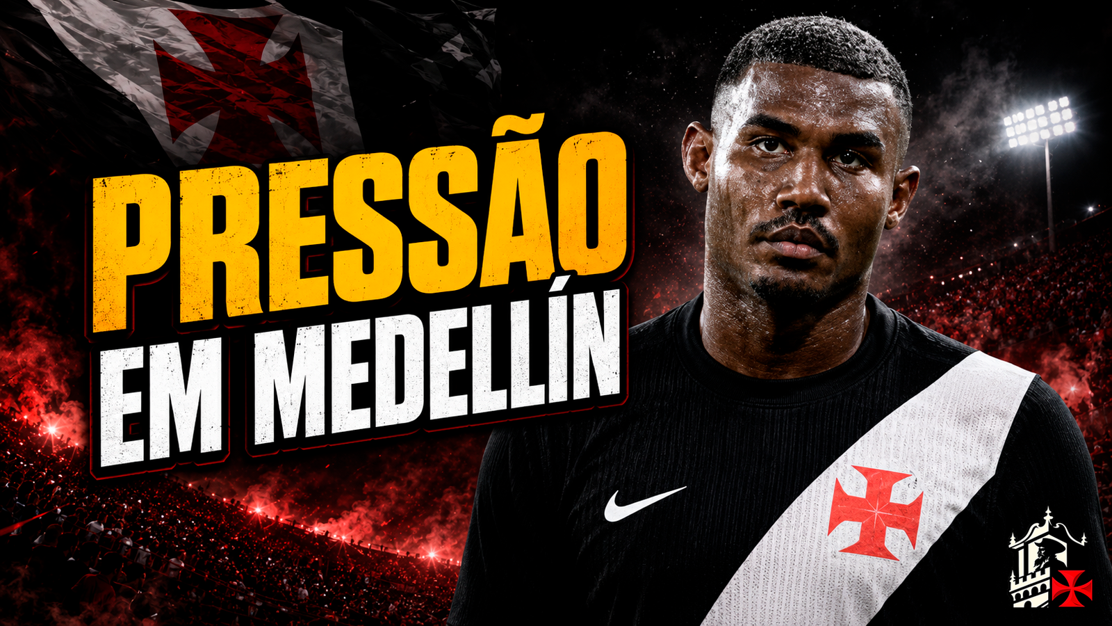 Desafio em Medellín: Vasco inicia mata-mata da Sul-Americana pressionado por oscilações na temporada