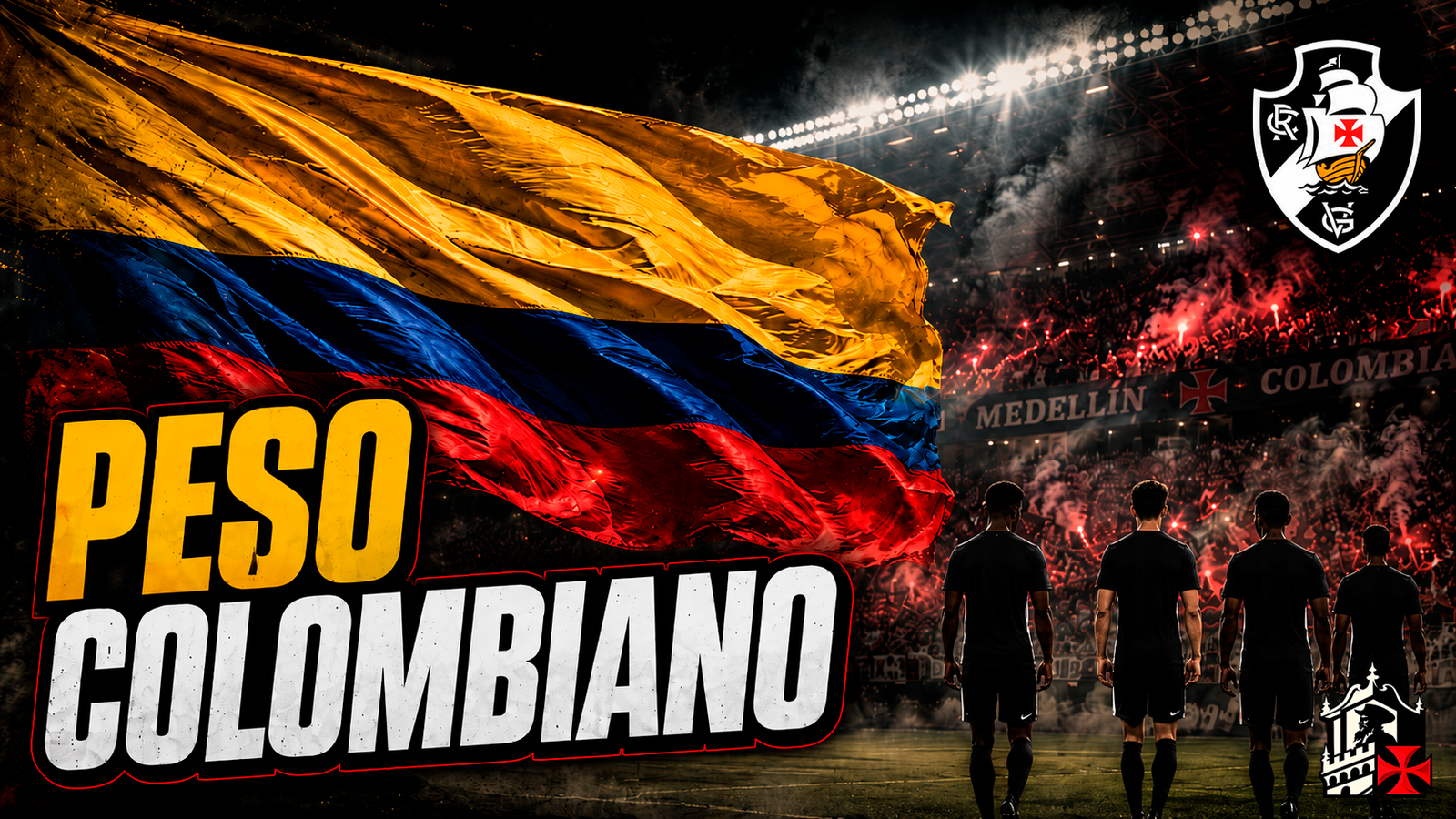 Fator local e bagagem individual: o peso dos colombianos do Vasco no Atanasio Girardot